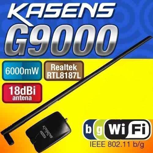 Antena wifi Potente Kasesn 6000mW 18Dbi