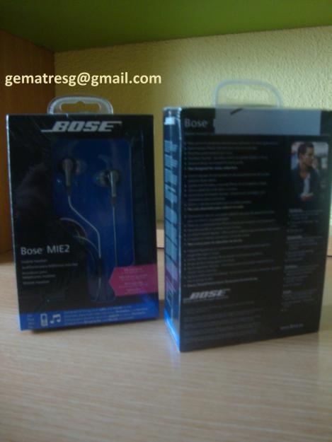 Auriculares BOSE MIE2i y MIE2 (Iphone y Android)