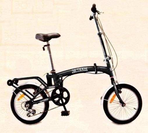 Bicicleta plegable aluminio TEEN 19; 16