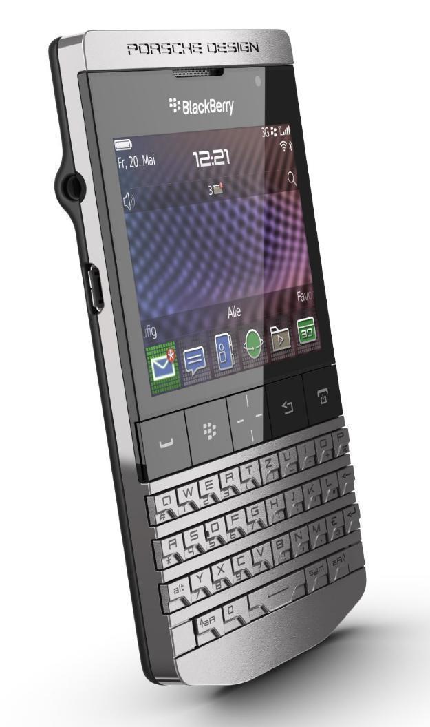 Blackberry p9981 porsche dark platinum qwertz