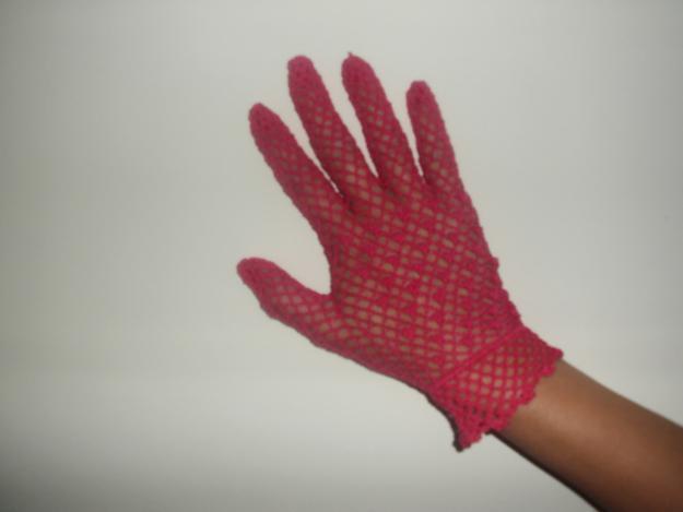 Bonitos guantes ganchillo hechos a mano en españa