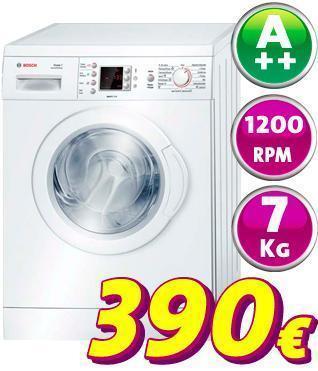 BOSCH - WAE2447PEE por 390€ ¿estamos locos o que?