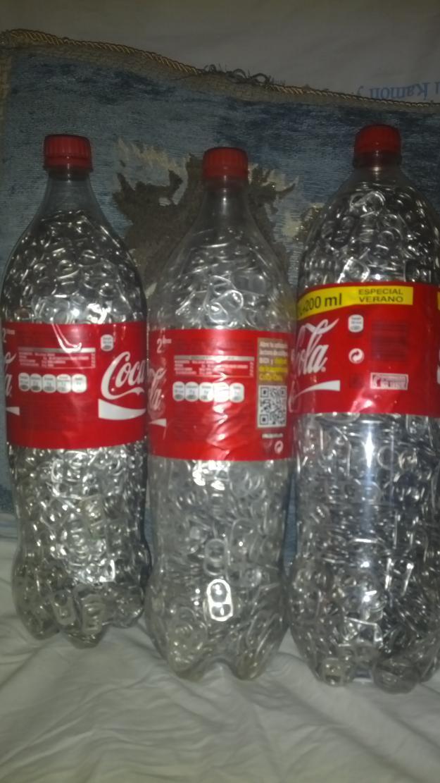 botellas de 2 litros de chapas