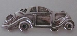 Broche en plata 925 diseño coche