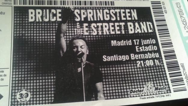 Bruce Springsteen en madrid
