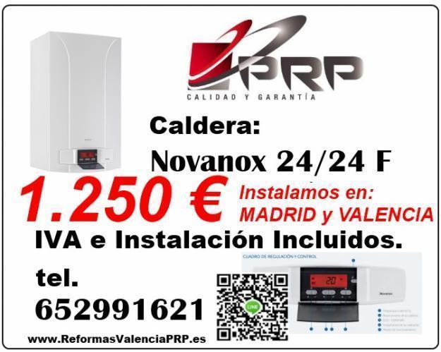 Caldera Novanox 24/24F con Instalacion incluida