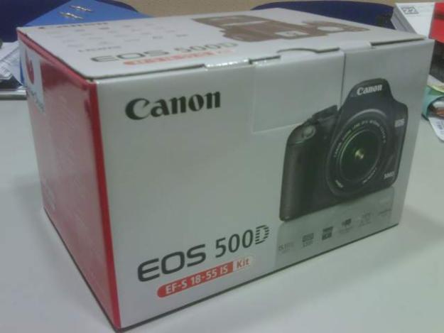 Cámara Canon EOS 500 D Nueva!!!