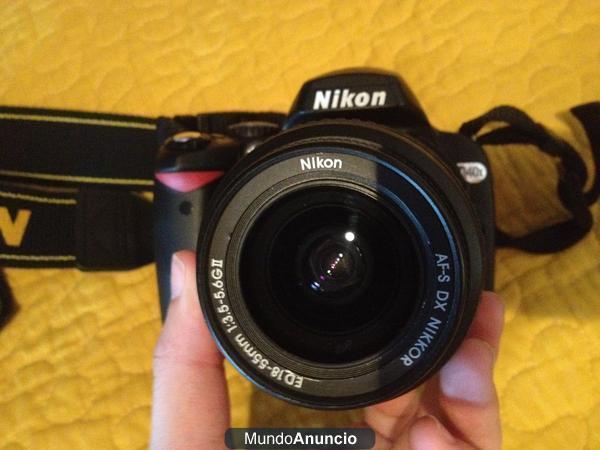 Camara Nikon D40x NUEVA