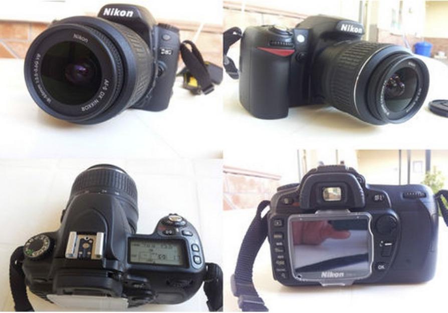 Camara Reflex Digital Nikon D80 + Objetivo Nikkor AF-S 18-55 mm