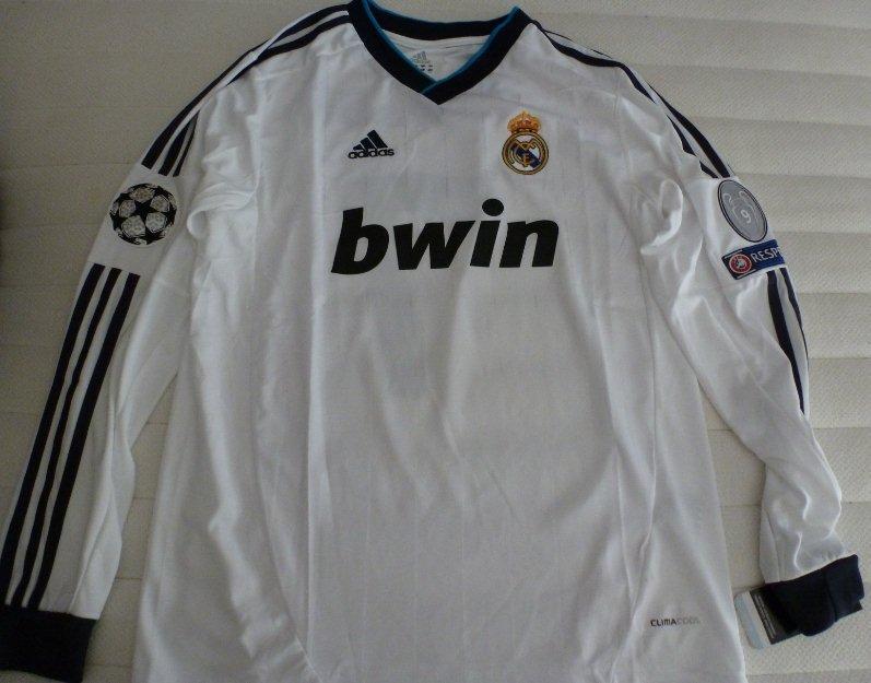 Camiseta del Real Madrid - Cristiano Ronaldo manga larga modelo Champions league