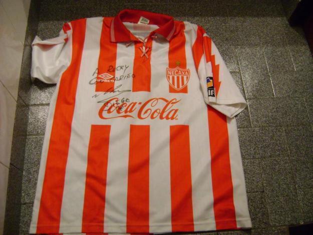 Camiseta Necaxa Firmada Por Maradona