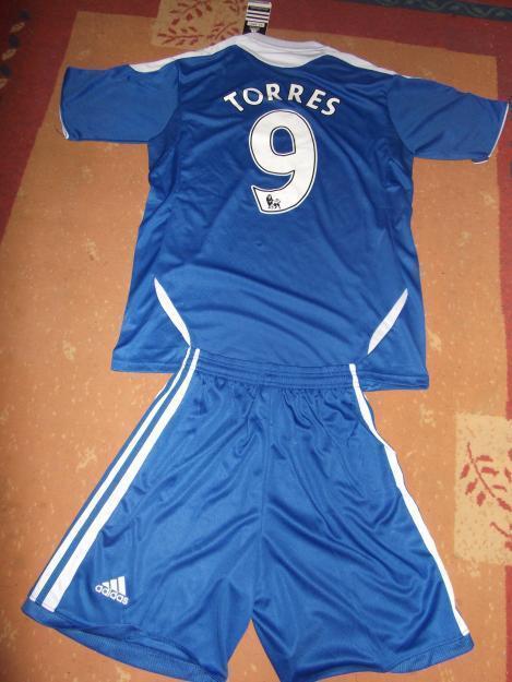 Camisetas y pantalones  chelsea 2013 azules talla m Torres nº 9