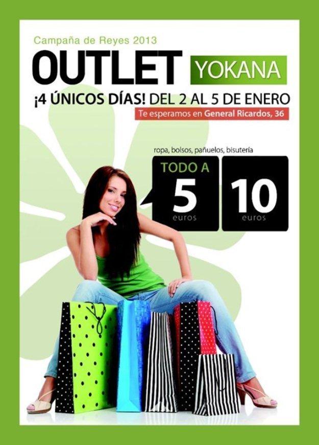 Campaña de Reyes 2013 OULET YOKANA todo a 5€ y 10€