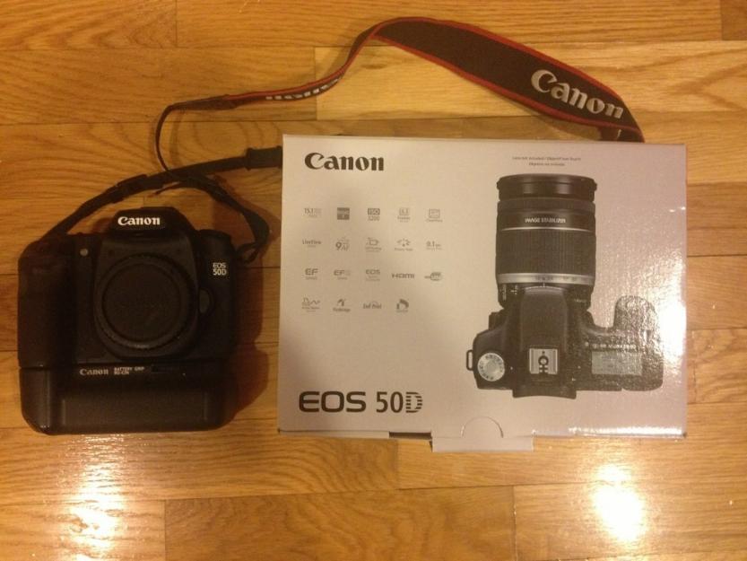 Canon EOS 50D 15.1 MP Digital SLR Camera - Negro