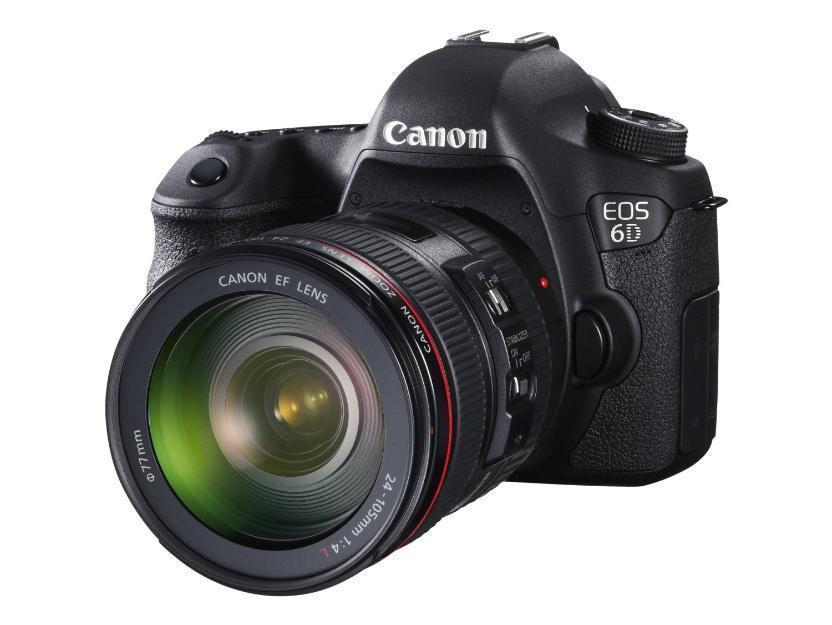 Canon EOS 6D Digital SLR Camera with EF 24-105mm