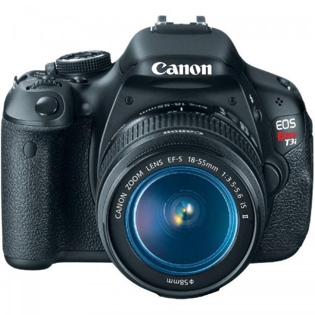 Canon EOS Rebel T3i 18 MP CMOS Digital SLR Camera and DIGIC 4 Imaging with EF-S 18-55mm f/