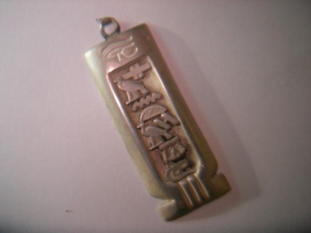 CARTUCHO EGIPCIO en oro ó en plata