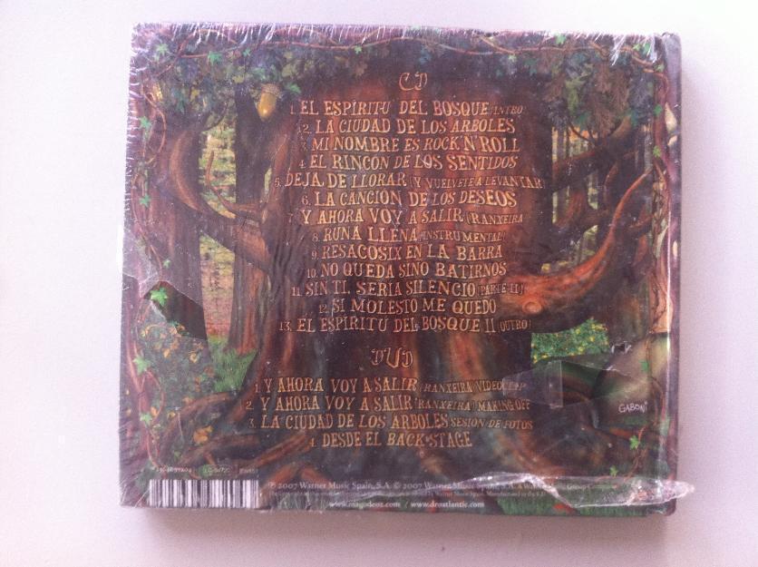 Cd y Dvd de Mago de Oz / La Ciudad de los Arboles