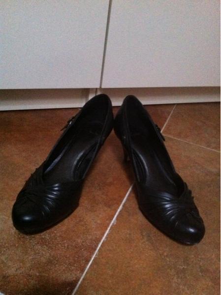 Clarks zapato clásico negro