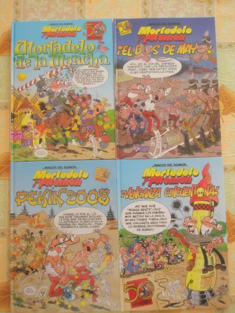 Coleccion 13 comics Mortadelo y Filemon + 1 Super Lopez