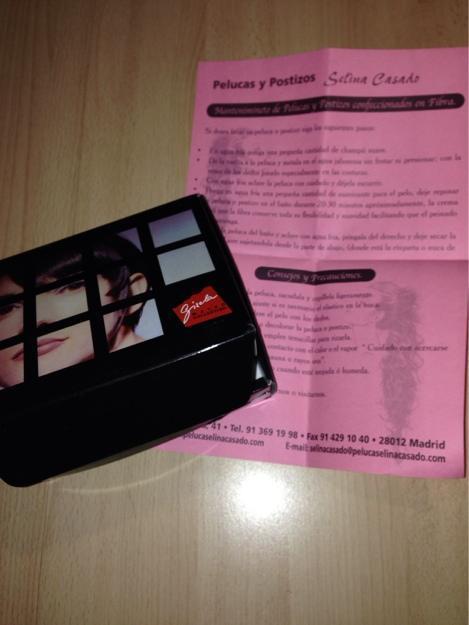 Coletero postizo negro