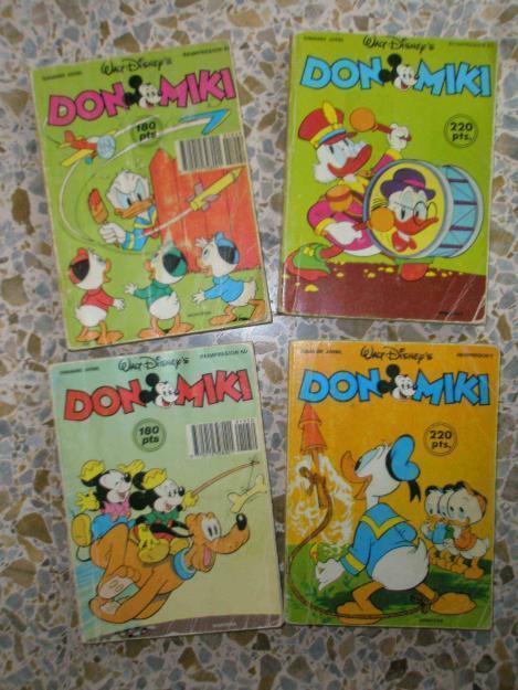 Comics Don Miki Walt Disney. De los 80