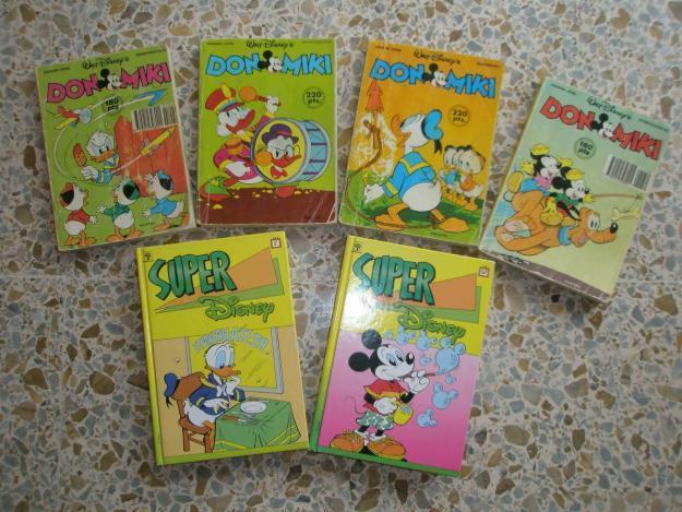 Comics Don Miki Walt Disney. De los 80
