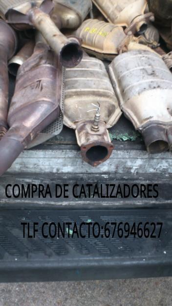 compra catalizadores usados rotos en mal estado Madrid 676946627