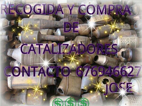 compramos catalizadores precio al instante de contactar