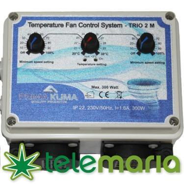 Controlador de Temperatura PK KLC-2M box 2 x 300W. 230V/50Hz