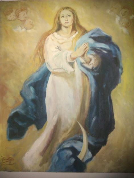 cuadro inmaculada concepcion