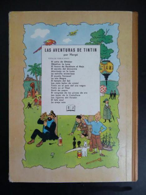 ª ediciòn (1967) de juventud de la Isla negra de TintÍn