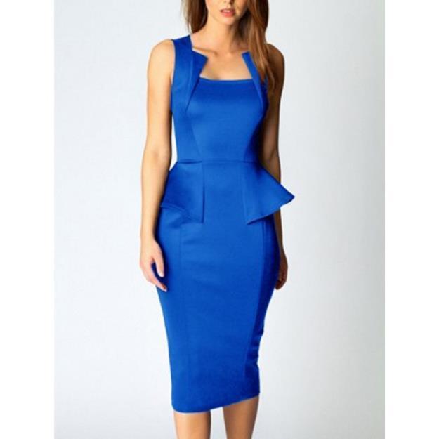 Elegante vestido azul REF SC6150-3
