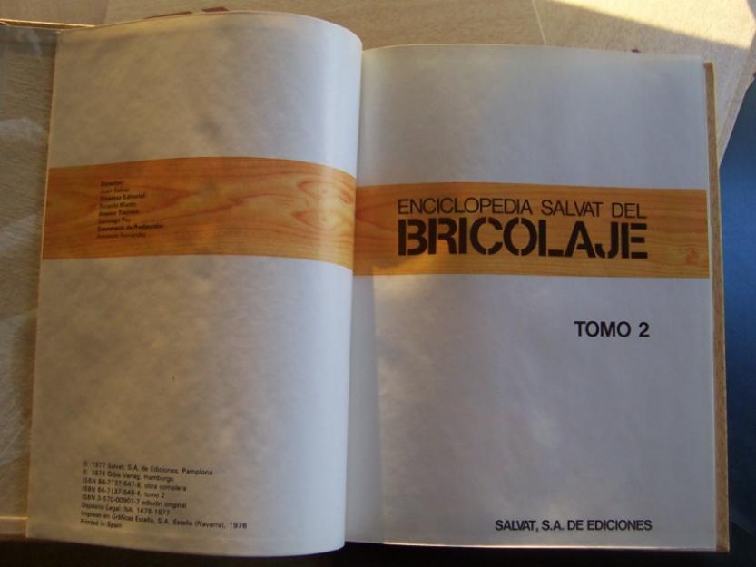 Enciclopedia del bricolaje salvat - 10 tomos