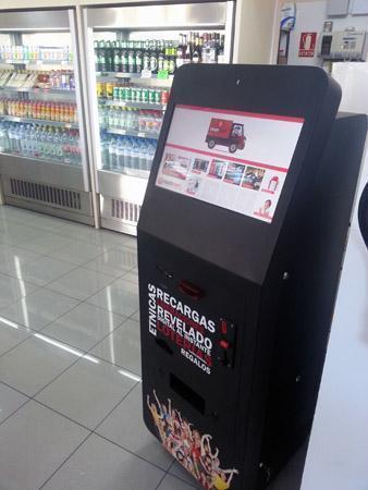EnjoyPoint: Máquina con Canalización de Lotería, Recargas, Fotos...