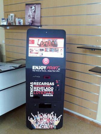 Enjoy Point: Máquina de Canalización de Lotería, Recargas, Fotos...