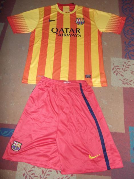 Equipaciones barcelona 2014 senyera 2º equipacion