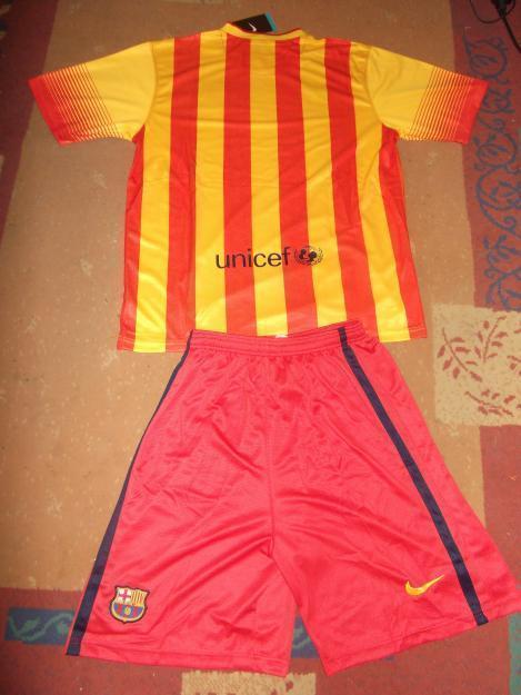 Equipaciones barcelona 2014 senyera 2º equipacion