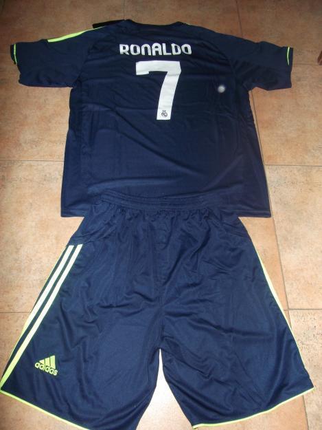 Equipaciones real madrid azules 2013