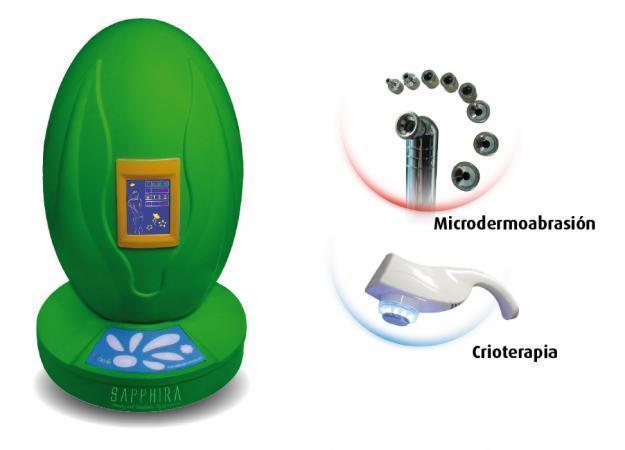 Equipo de micro dermoabrasion con crioterapia