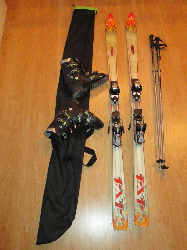 Equipo esqui botas esqui , funda y palos