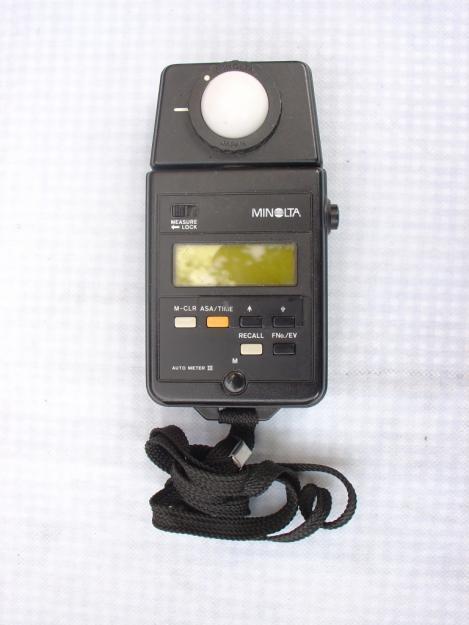 Fotómetro Minolta autometer III