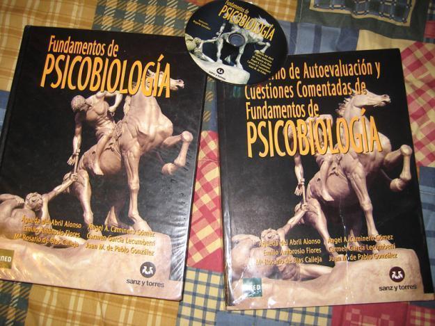 Grado Psicología UNED - Fundamentos de Psicobiología + cuadernos y CD
