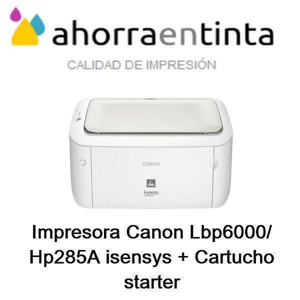 Impresora Canon LBP6000 / HP LaserJet Pro P1102 (CE651A) Monocromo con Cartucho original