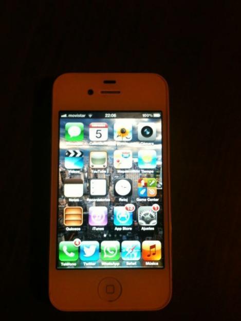 Iphone 4s Blanco de orange