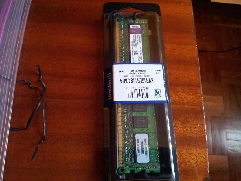 Kingston - 8 GB - DDR3-1600 RAM Modulo Unico