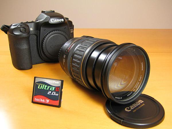 Lente Canon EF 28-135 mm f 3,5-5,6 IS USM + Canon EOS 40D
