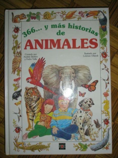 Libro 366 y mas historias de animales. Impecable estado