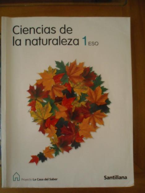 Libro Ciencias Naturales 1º ESO Santillana