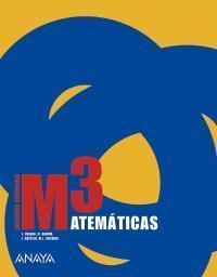 libro de matemáticas M3 para 3º de ESO